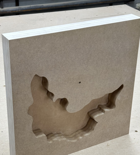 Артборд с углублением 